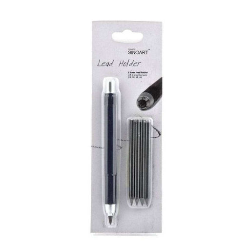 Picture of CHARCOAL MECHANICAL PENCIL SET - HB, 2B, 4B, 8B